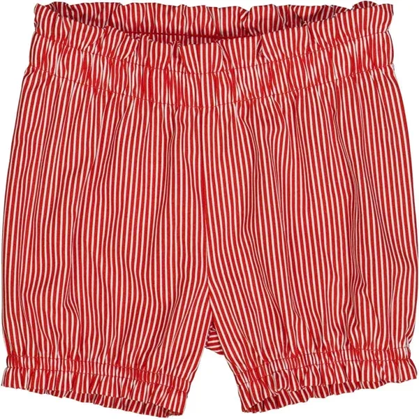 Müsli Balsam Cream/Apple Red Poplin Stripe Bloomers