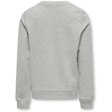 Kids ONLY Light Grey Melange Villa Sweatshirt