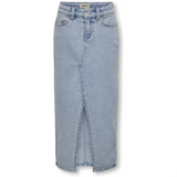 Kids ONLY Light Blue Denim Siri Front Slit Denim Nederdel