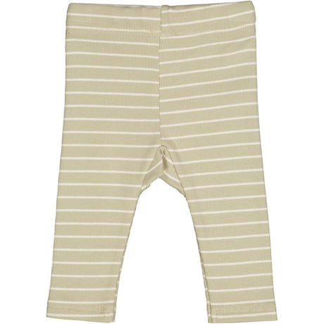 Müsli Desert Green/ Balsam Cream Stripe Rib Bukser 2