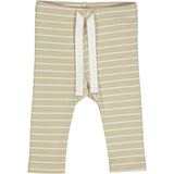 Müsli Desert Green/ Balsam Cream Stripe Rib Bukser