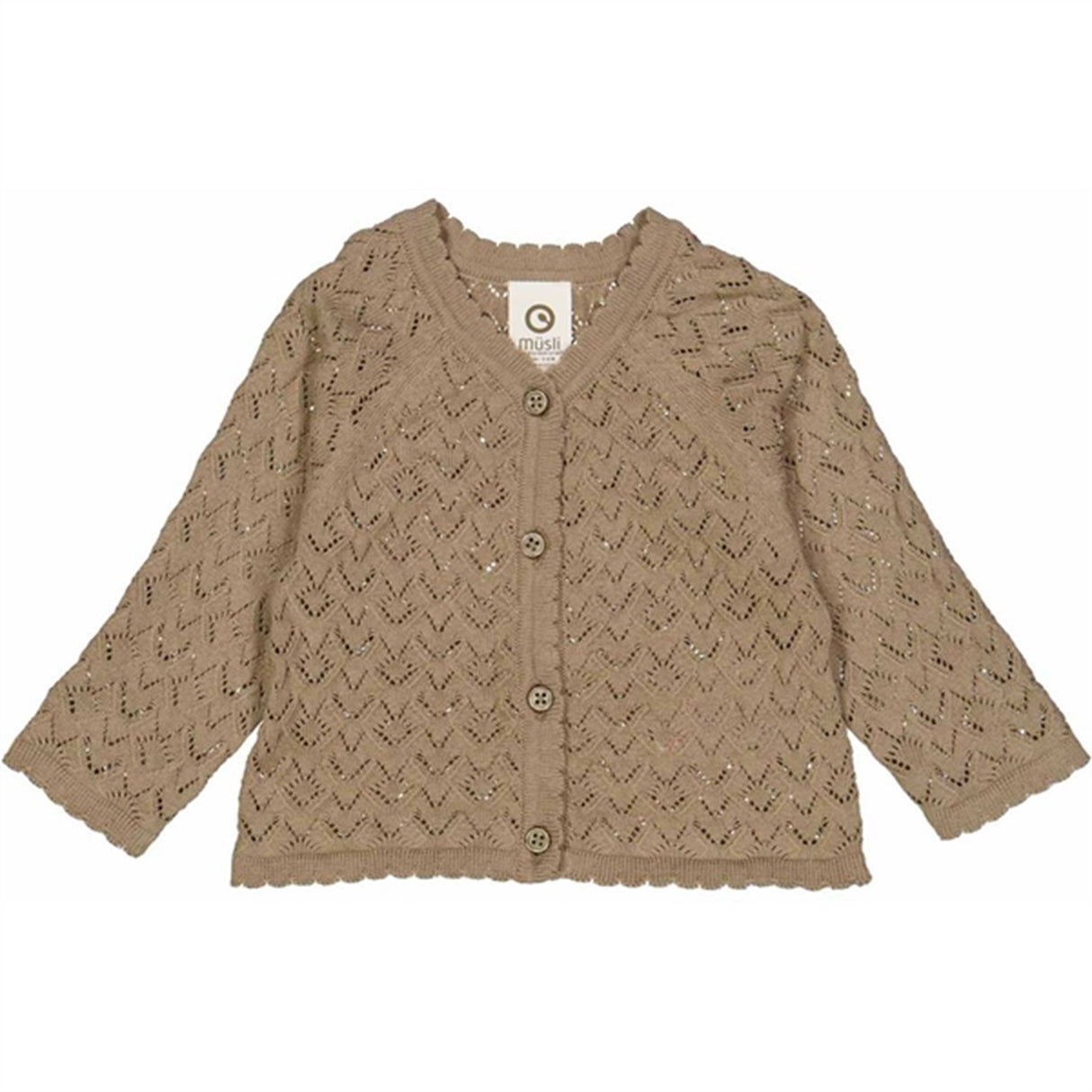 Müsli Cashew Strik Needle Out Cardigan