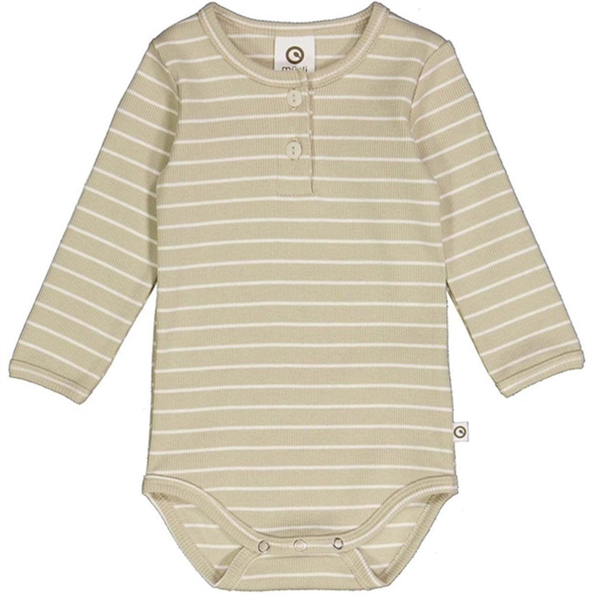 Müsli Desert Green/ Balsam Cream Stripe Rib Granny Body