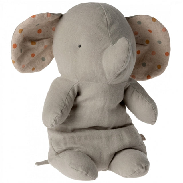 Maileg Safari Venner, Medium Elefant - Grey