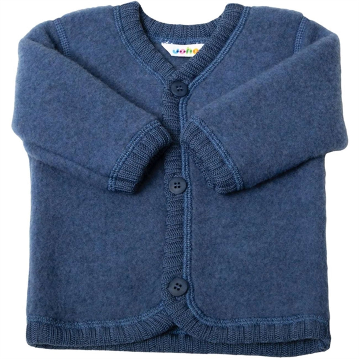 Joha Uld Blue Melange Cardigan