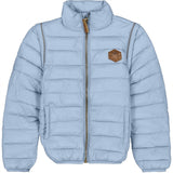 Mikk-Line Nylon Puffer 2 in 1 Jakke Faded Denim