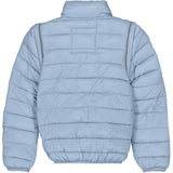 Mikk-Line Nylon Puffer 2 in 1 Jakke Faded Denim 4