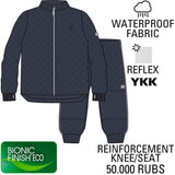 Mikk-Line Termosæt Duvet Blue Nights