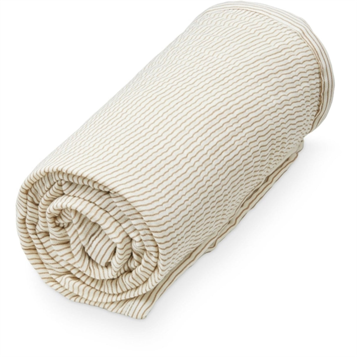 Cam Cam Copenhagen Muslin Tæppe Classic Stripes Camel