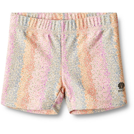 Wheat Rainbow Flowers Badeshorts Niki