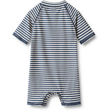 Wheat Indigo Stripe Badeheldragt Cas 2