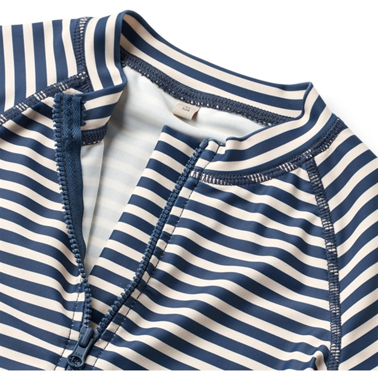 Wheat Indigo Stripe Badeheldragt Cas 3