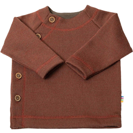 Joha Uld Red Cardigan