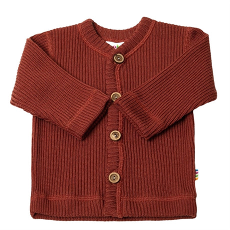 Joha Uld Chili Red Cardigan