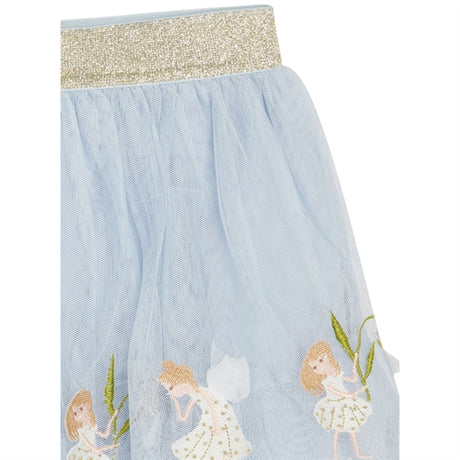 Hust & Claire Mini Blue Flax Ninna Nederdel 2