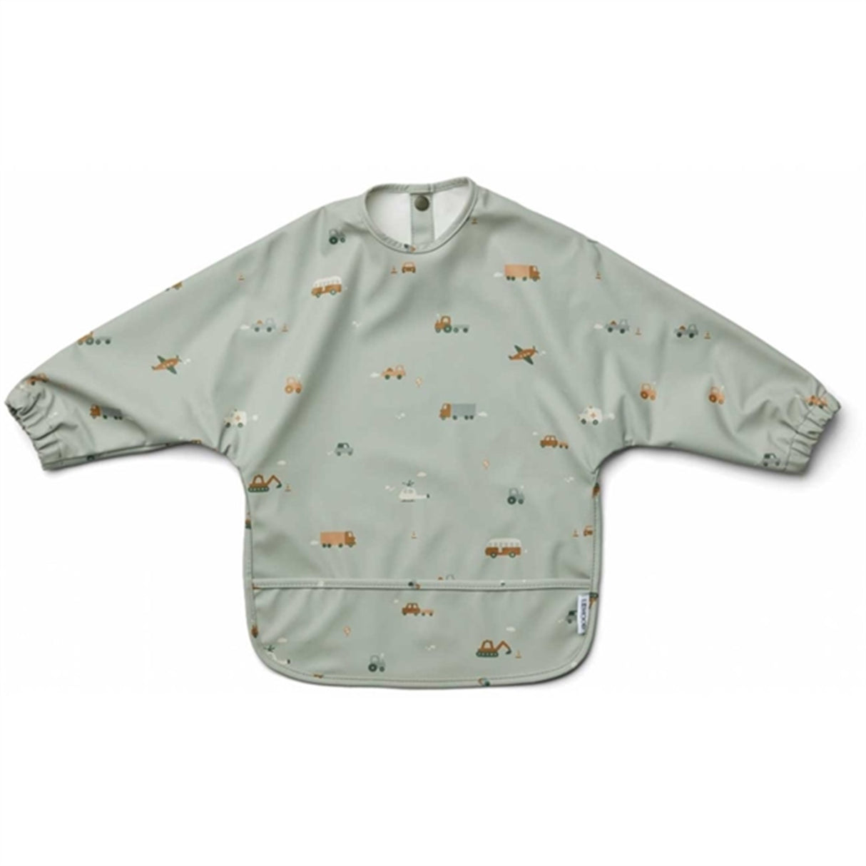 Liewood Merle Forklæde Vehicles/Dove Blue Mix