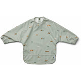 Liewood Merle Forklæde Vehicles/Dove Blue Mix