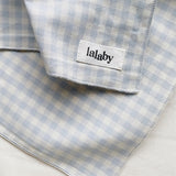 lalaby Blue Gingham Eddie Tørklæde 5