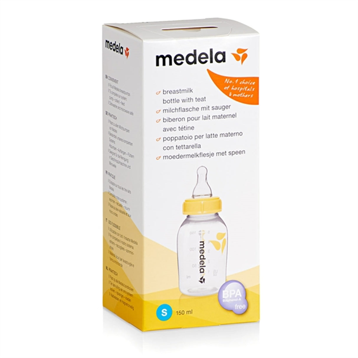 medela Sutteflaske Til Brystmælk 150 ml 2