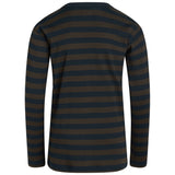 Mads Nørgaard Black Coffee/Sky Captain Midi Rib Tobino Bluse