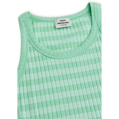 Mads Nørgaard 5x5 Stripe Carinila Bluse Stripe/Cabbage 2