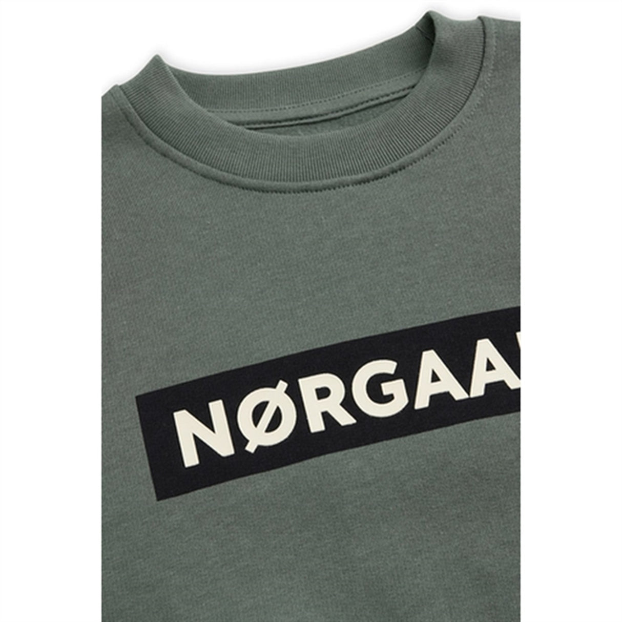 Mads Nørgaard Organic Sweat Solo Sweatshirt Balsam Green 2