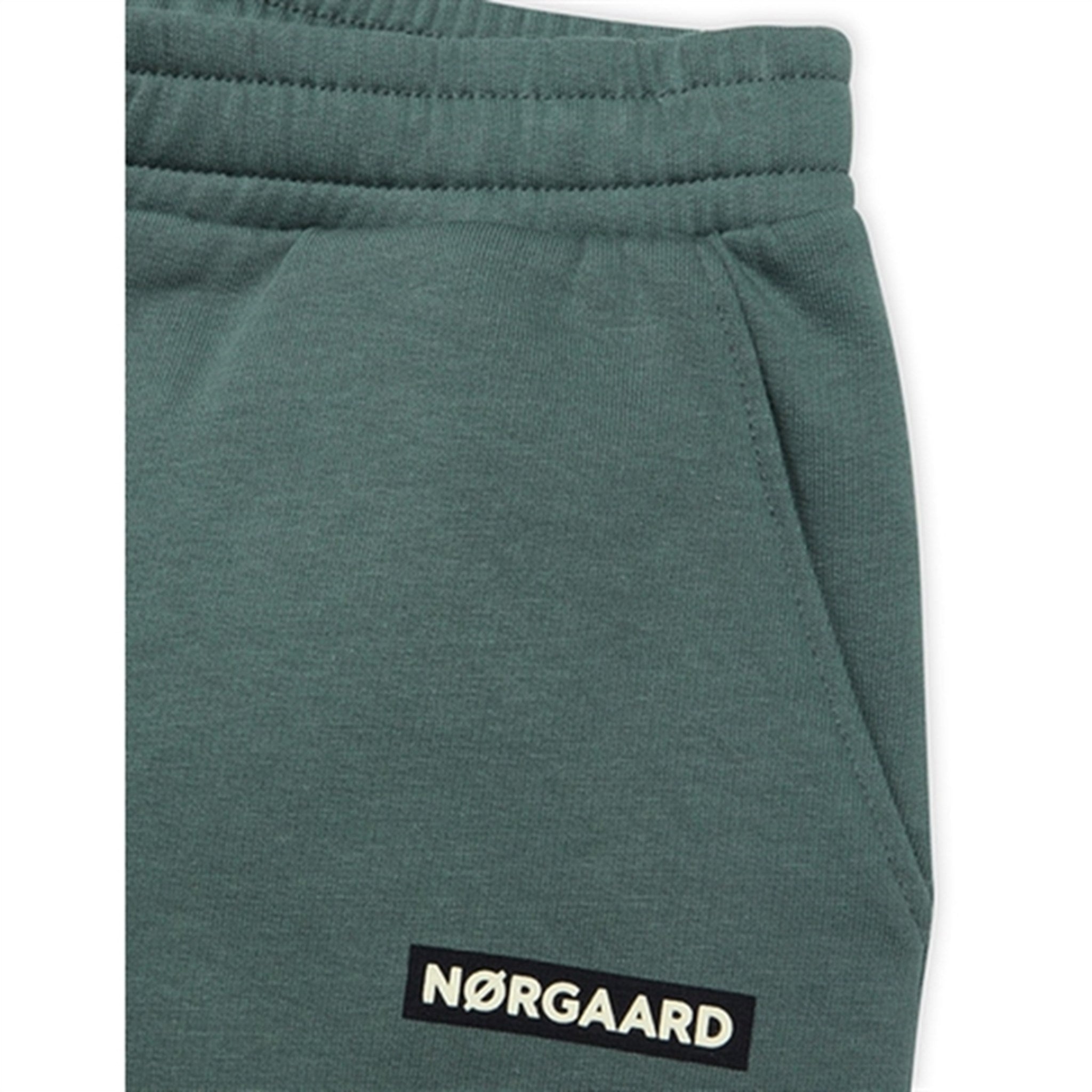 Mads Nørgaard Organic Sweat Porsulano Shorts Balsam Green 2