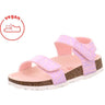 Superfit Fussbettpantoffel Sandaler Pink/Lila