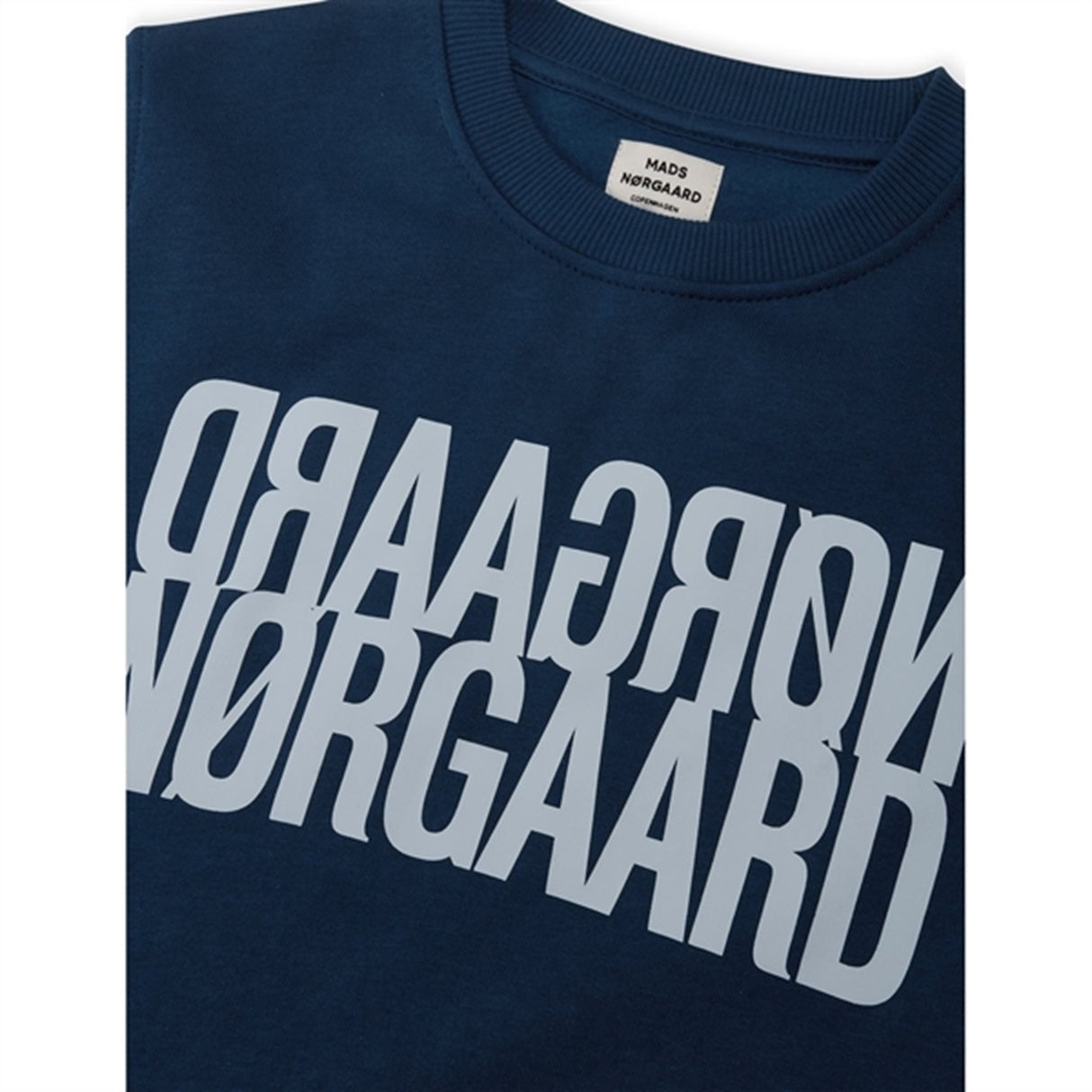 Mads Nørgaard Organic Sweat Talinka Sweatshirt Estate Blue 2