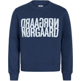 Mads Nørgaard Organic Sweat Talinka Sweatshirt Estate Blue