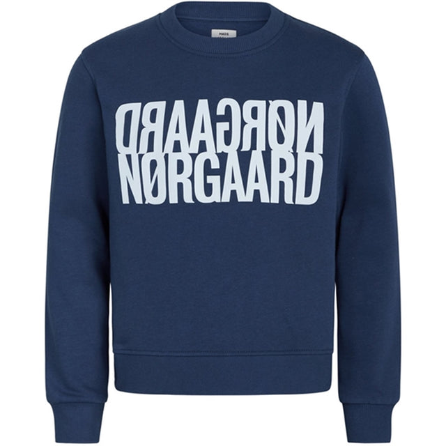 Mads Nørgaard Organic Sweat Talinka Sweatshirt Estate Blue