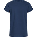 Mads Nørgaard Single Organic Tuvina T-Shirt Estate Blue 3