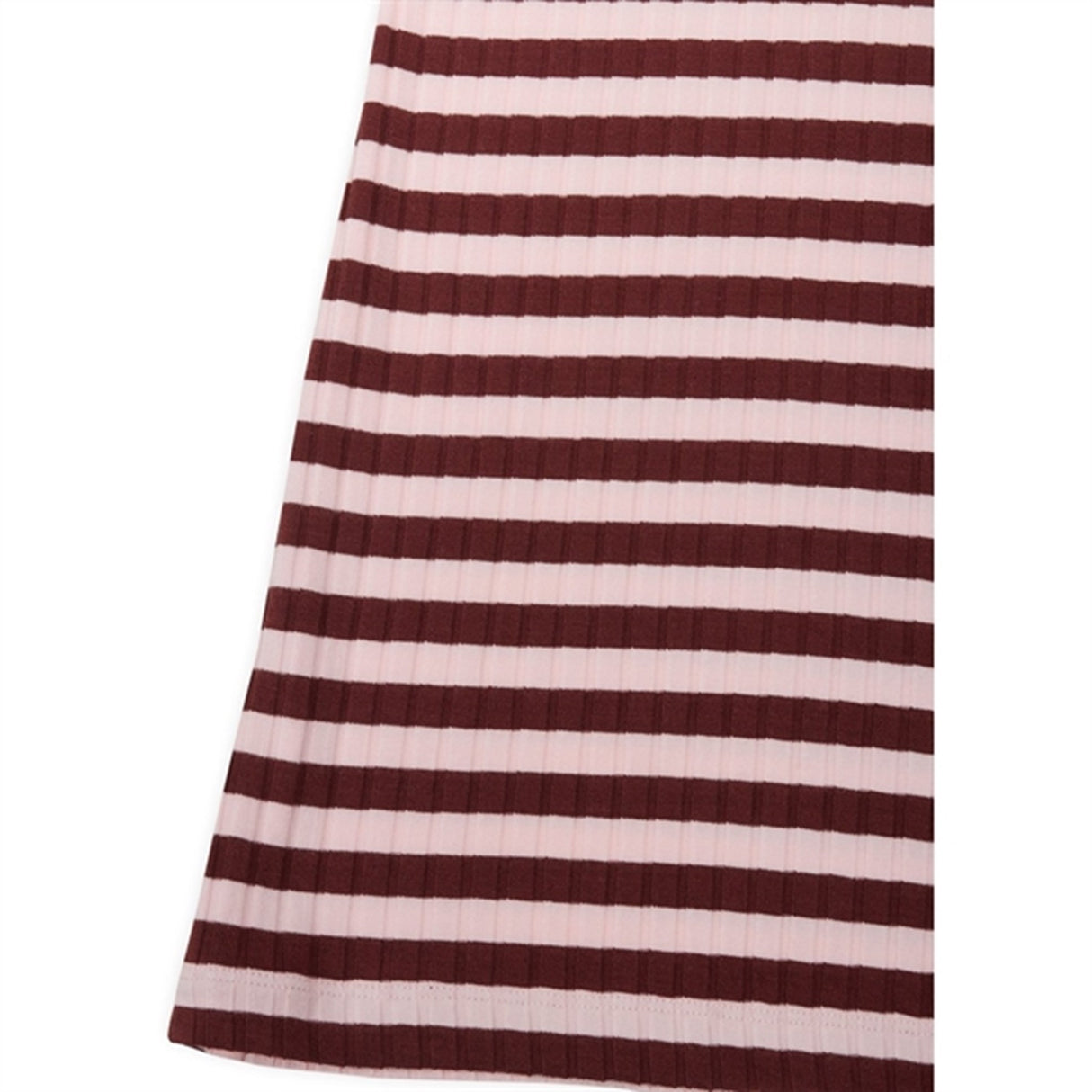 Mads Nørgaard 5x5 Classic Stripe Carnile Kjole Blushing Bride/Hot Chocolate 3