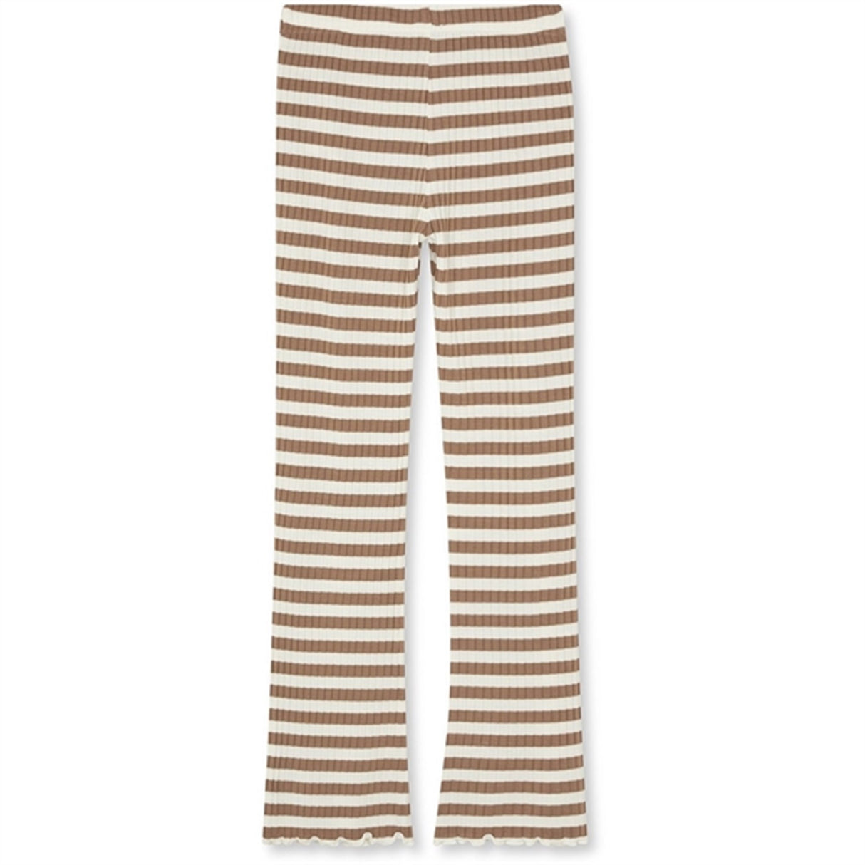 Mads Nørgaard Classic Stripe Lala Leggings Tiger's Eye/Vanilla Ice