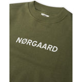 Mads Nørgaard Organic Sweat Solo Sweatshirt Olivine 2