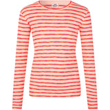 Mads Nørgaard 2x2 Cotton Stripe Talino Bluse Stripe/Diva Pink