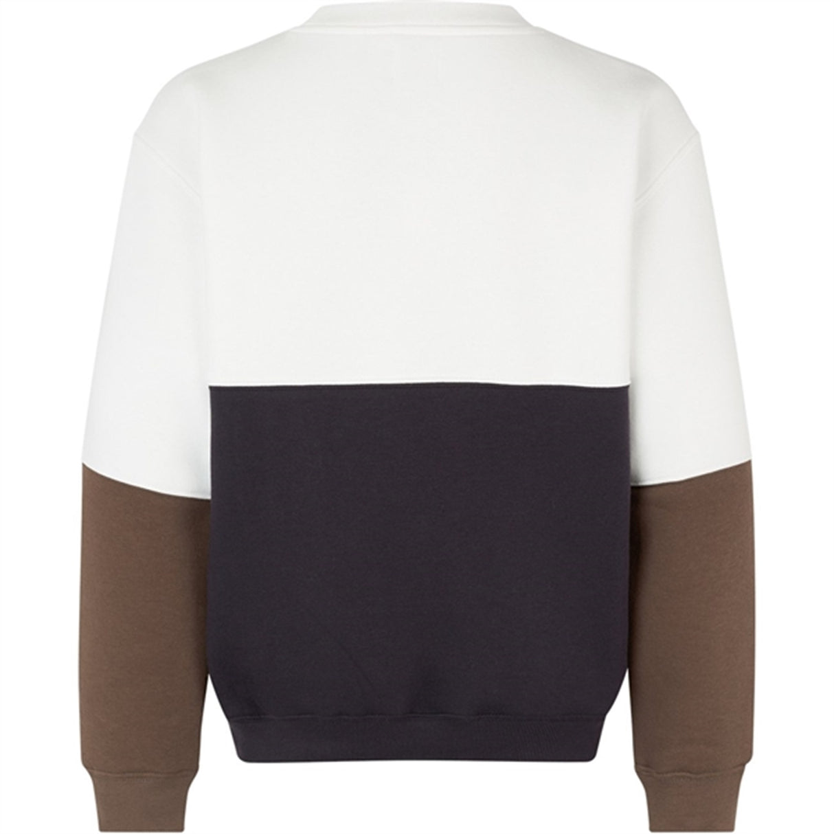 Mads Nørgaard Standard Sonar Block Sweatshirt Deep Well/Marshmallow/Cup 2