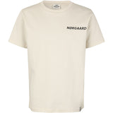 Mads Nørgaard Printed Tee Thorlino T-shirt Almond Milk