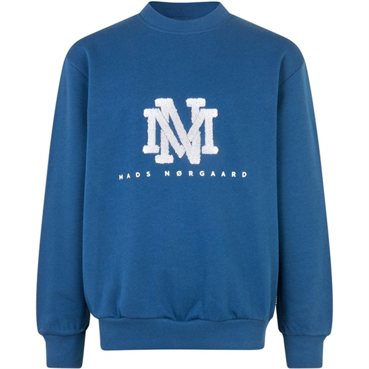 Mads Nørgaard Organic Sweat Sonar Sweatshirt Estate Blue