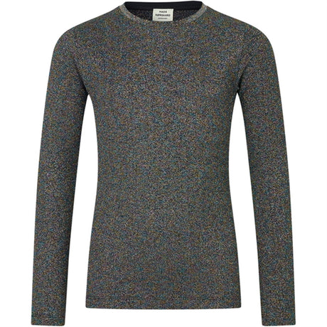 Mads Nørgaard Lurex Talino Bluse Multi Black