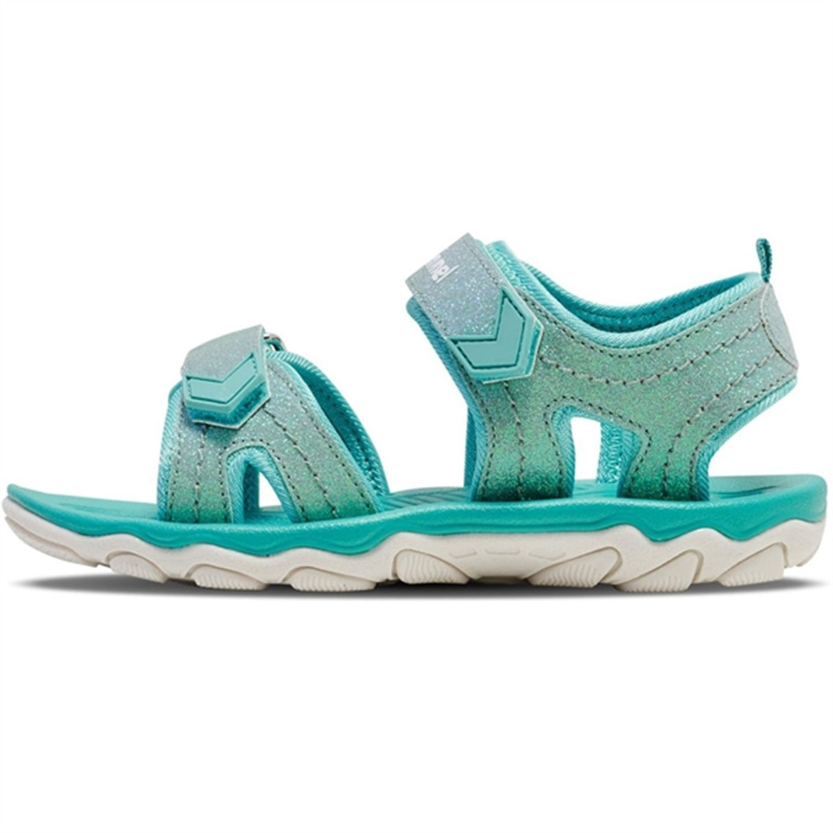 Hummel Sandal Glitter Jr Blue Surf 2