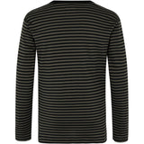 Mads Nørgaard Duo Rib Tobino Bluse Beluga/Black 2