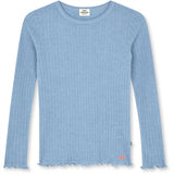 Mads Nørgaard Pointella Trudy Bluse Powder Blue Melange