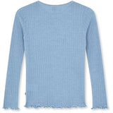 Mads Nørgaard Pointella Trudy Bluse Powder Blue Melange