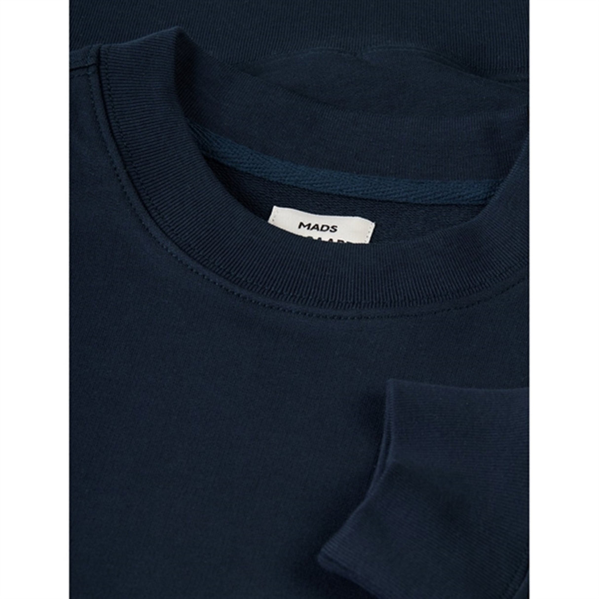 Mads Nørgaard Light Terry Solo Sweatshirt Deep Well 3