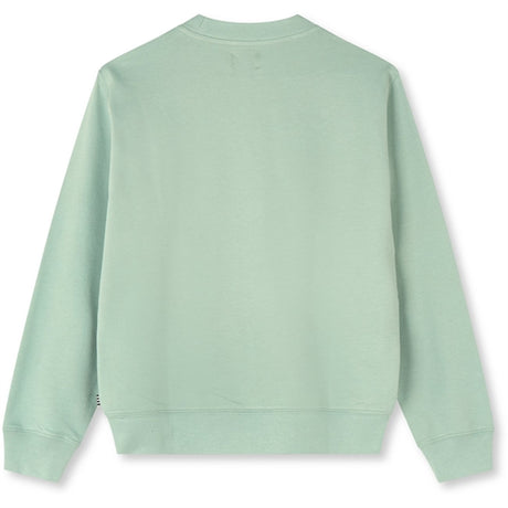 Mads Nørgaard Light Terry Solo Sweatshirt Jadeite 2