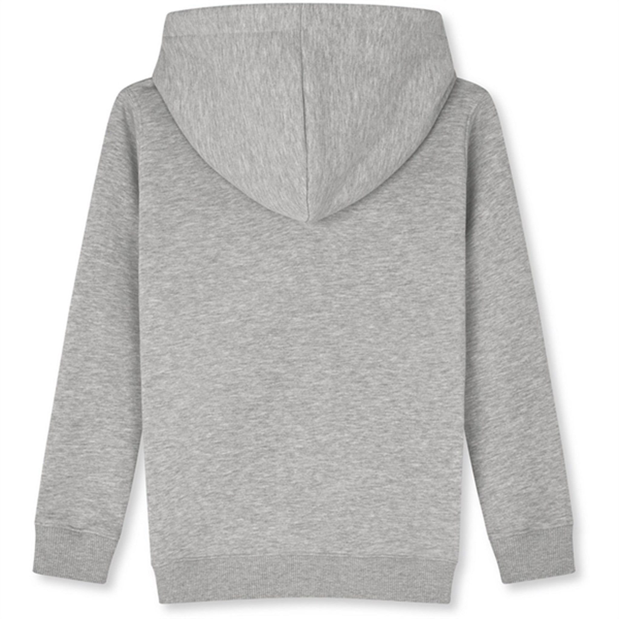 Mads Nørgaard Standard Hudini Zip Sweatshirt Grey Melange 2