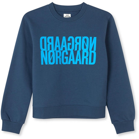 Mads Nørgaard Organic Sweat Talinka Sweatshirt Sargasso Sea