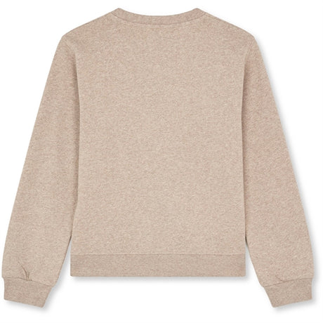 Mads Nørgaard Organic Sweat Talinka Sweatshirt Oatmeal Melange 2