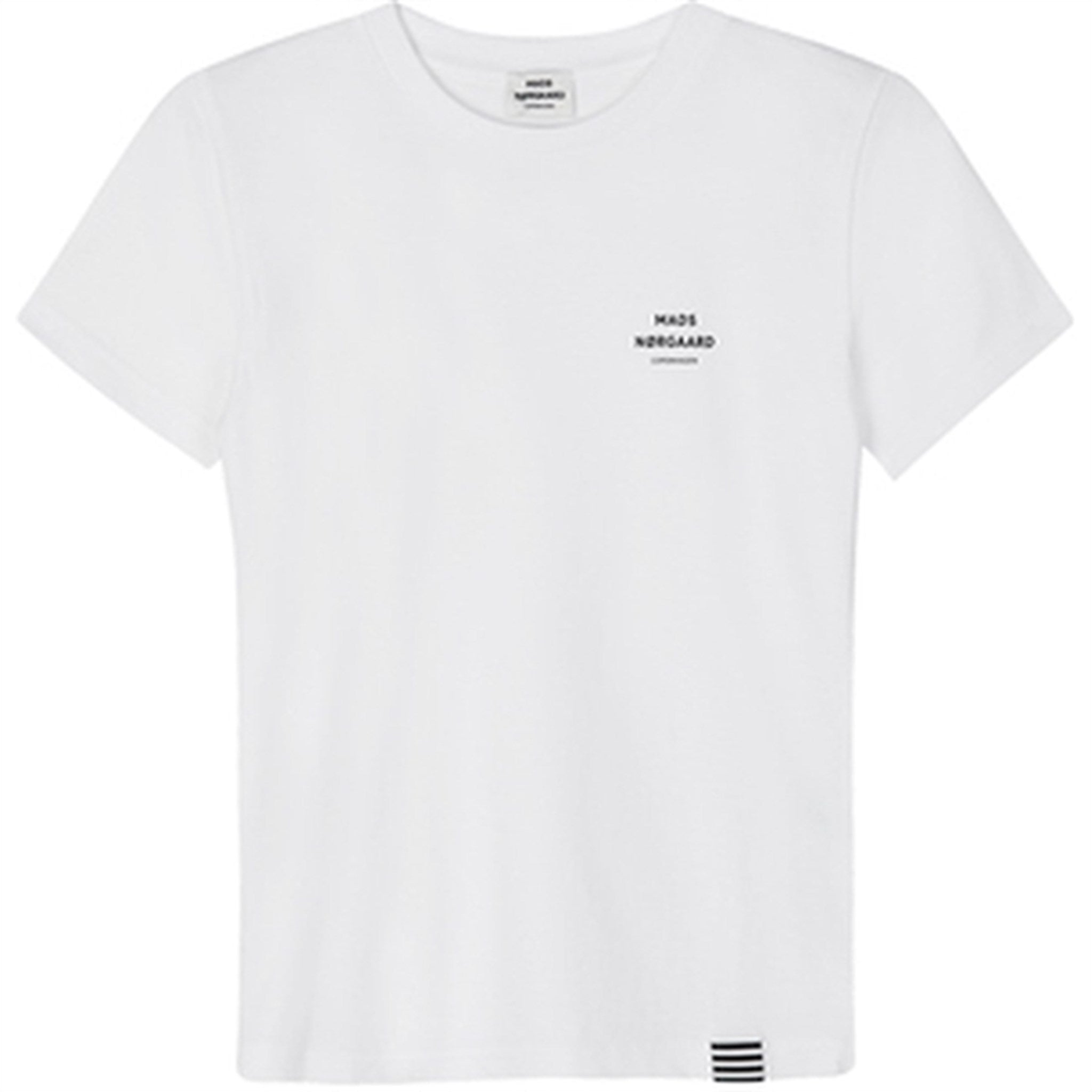 Mads Nørgaard Printed T-Shirt Thorlino T-Shirt White